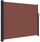 vidaXL Seitenmarkise Ausziehbar Braun 160x600 cm 4004524