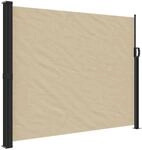 vidaXL Seitenmarkise Ausziehbar Beige 170x300 cm 4004330