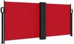 vidaXL Seitenmarkise Ausziehbar Rot 100x600 cm 4004582