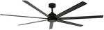 Lucci Air Energiespar Deckenventilator mit Fernbedienung Atlanta II 183 cm Schwarz