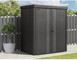 Floraworld Premium Ger&auml;teschrank mit Flachdach 153 x 185 x 98 cm