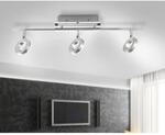 Paul Neuhaus LED-Spotserie Sileda 3-flammig Aluminium matt