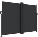vidaXL Seitenmarkise Ausziehbar Schwarz 180x1200 cm 4004834