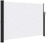 vidaXL Seitenmarkise Ausziehbar Wei&szlig; 140x300 cm 4004301