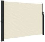vidaXL Seitenmarkise Ausziehbar Creme 140x300 cm 4004295