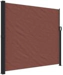 vidaXL Seitenmarkise Ausziehbar Braun 180x500 cm 4004449