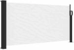 vidaXL Seitenmarkise Ausziehbar Wei&szlig; 100x500 cm 4004391