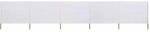 vidaXL 5 Teiliges Windschutzgewebe 600 x 120 cm Sandwei&szlig; 47160