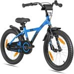 PROMETHEUS BIKES Kinderfahrrad 18 Zoll ab 5 und 6 Jahre mit St&uuml;tzr&auml;dern und