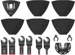 Einhell KFZ-Multitool-Set XL Plus-Case mit Universalaufnahme 35-teilig