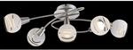 Globo LED-Deckenleuchte Elliott Metall Glas 5 Spots