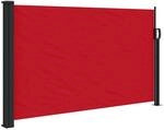vidaXL Seitenmarkise Ausziehbar Rot 120x600 cm 4004492