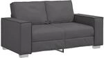 vidaXL Sofa Grau 160 x 80 x 84 cm Stoff 4105047