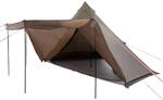 vidaXL Tipi-Familienzelt 8 Personen Braun Wasserdicht 4009450