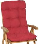 Beautissu Flair HL Hochlehner 120x50x8cm Rot