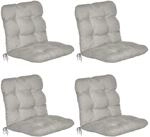 Beautissu Flair NL Niederlehner 100x50x8cm Hellgrau 4tlg