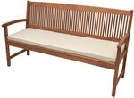 Beautissu Base BK Bankauflage 150x48x5cm Natur