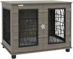 PawHut Hundebox mit Kissen 80 x 56 x 63cm