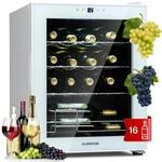 Klarstein Shiraz 16 Quartz Weink&uuml;hlschrank 42 L Touch-Bedienfeld 160 W 5-18 &deg;C
