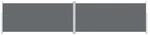 vidaXL Seitenmarkise Ausziehbar Anthrazit 220x1000 cm 318050