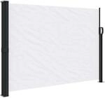 vidaXL Seitenmarkise Ausziehbar Wei&szlig; 140x600 cm 4004511