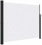 vidaXL Seitenmarkise Ausziehbar Wei&szlig; 160x600 cm 4004526