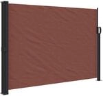vidaXL Seitenmarkise Ausziehbar Braun 140x600 cm 4004509