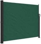 vidaXL Seitenmarkise Ausziehbar Dunkelgr&uuml;n 170x300 cm 4004335