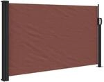 vidaXL Seitenmarkise Ausziehbar Braun 120x500 cm 4004404