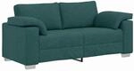 vidaXL Sofa Dunkelgr&uuml;n 180 x 80 x 82 cm Stoff 4105232