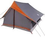 vidaXL Zelte mit Dach Grau und Orange 315 x 330 x 200 cm Polyester 4100681