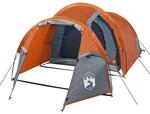 vidaXL Tunnelzelt 3 Personen Orange Wasserdicht 94392