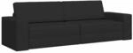 vidaXL Schlafsofa Schwarz 245 x 78 x 77 cm Stoff 4106717