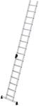 MUNK Stufenanlegeleiter mit nivello-Traverse und Ergo-Pad 16 Stufen