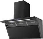 Wolkenstein Dunstabzugshaube WS55-90A++GCB Schwarz