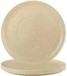 Seltmann Weiden Terra Pizzateller 31,5 cm 6er Set Sandbeige