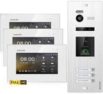 Balter EVO-HD Video-T&uuml;rsprechanlage mit Fingerprint f&uuml;r Dreifamilienhaus mit...