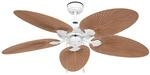 CASAFAN Outdoor Deckenventilator mit Zugketten Classic Outdoor Wei&szlig; - Palme