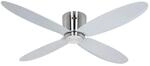CASAFAN Energiespar Deckenventilator mit Fernbedienung Eco Plano II WiFi 132 cm Chrom