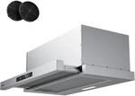CIARRA Flachschirmhaube 60 cm 580 m&sup3;/h A+ Unterbau Abzugshaube VM6909AS