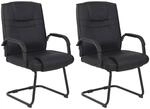 CLP 2er Set St&uuml;hle Attila Schwarz/Schwarz
