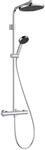 Hansgrohe Duschsystem Activera S 240 EcoSmart Regendusche mit Thermostat Chrom