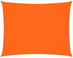 vidaXL Sonnensegel Oxford-Gewebe Rechteckig 4x5 m Orange 135711