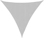 vidaXL Sonnensegel Hellgrau 4,5x4,5x4,5 m 100% Polyester Oxford 4000920