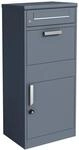 Westmann Stahl-Paketbox Pedro 50 cm x 37 cm x 112 cm Anthrazit