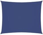 vidaXL Sonnensegel Oxford-Gewebe Rechteckig 6x8 m Blau 135553