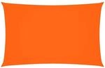 vidaXL Sonnensegel Oxford-Gewebe Rechteckig 2,5x5 m Orange 135704