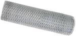 vidaXL Hexagonzaun Silber 0,8 x 100 m Verzinkter Stahl 42005749