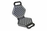 Westfalia Bubble-Waffelmaker Bobby Schwarz Kunststoff
