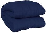 vidaXL Gewichtsdecke Blau 220x260 cm 15 kg Stoff Modell 1